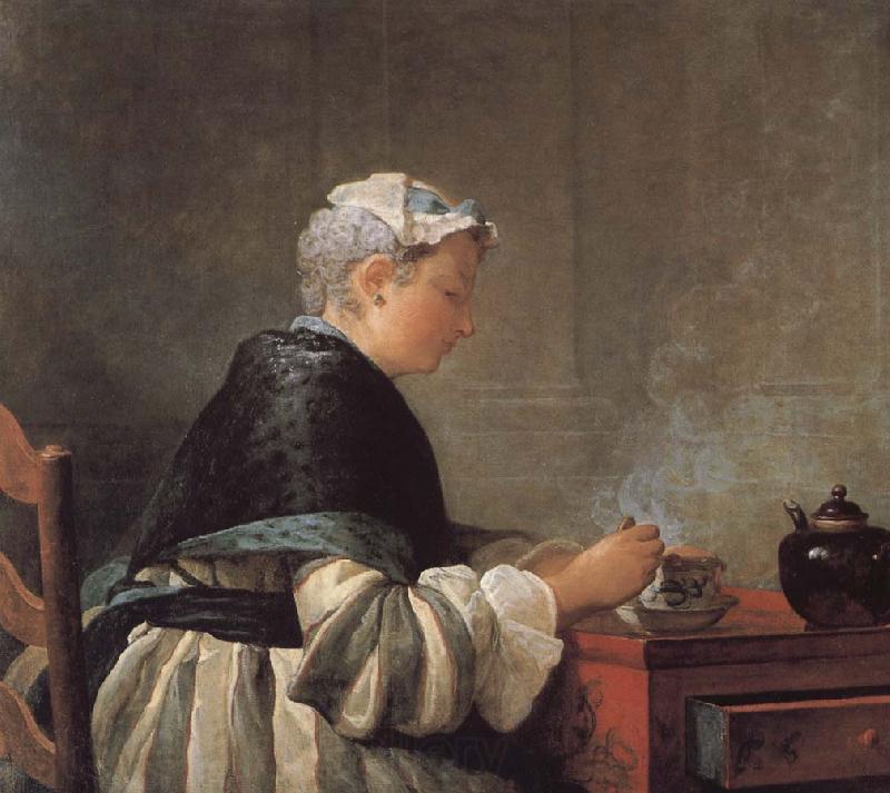 Jean Baptiste Simeon Chardin Tea lady France oil painting art